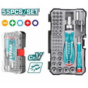 طقم لقم مفكات 55 قطعة- TACSD30556