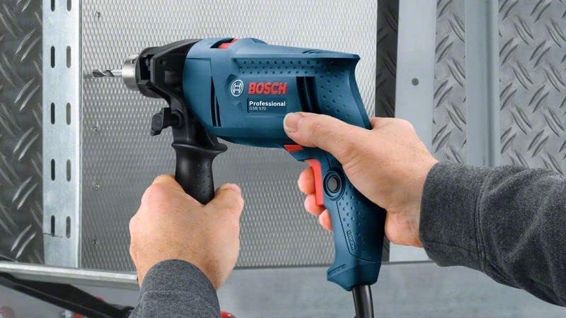 مثقاب احترافي 22E+2 فولت من بوش - GSB 1300 (22 باوند، ازرق)، 0375 مليميتر. - الصورة 4