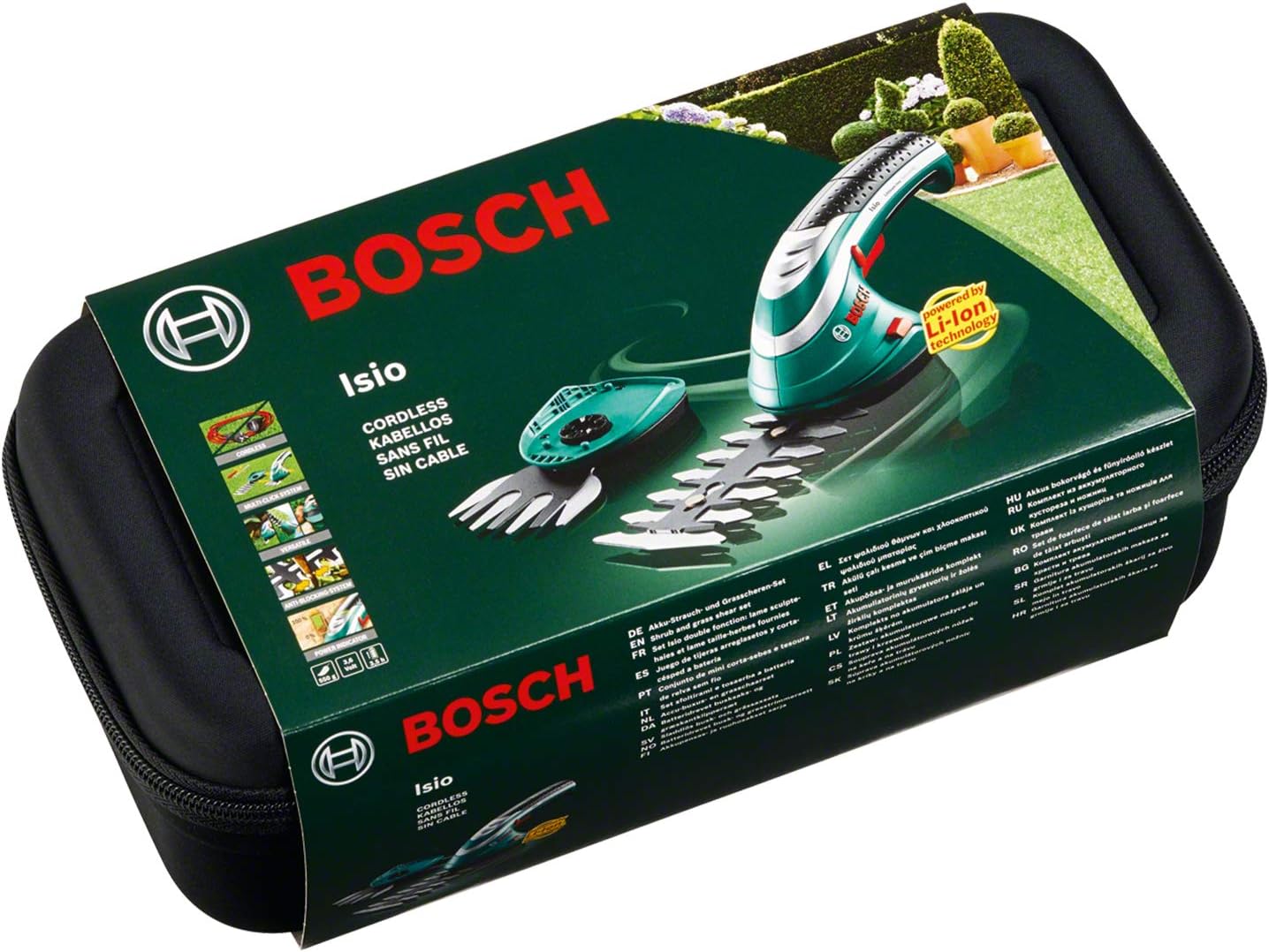 ماكينة تشذيب اكو متعددة ايزيو 3.6 فولت 1.3 امبير من بوش - الصورة 2