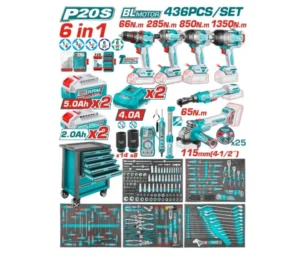 دولاب عده 436 قطعه THPTCS84362 tool chest