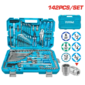 شنطه عده يدوية 142 قطعة الموديل توتال THKTHP21426