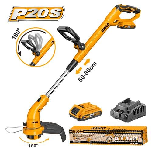 ماكينة نجيلة لقص العشب 20V من انجكو ,CGTLI20301