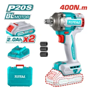 tiwli2040 دريل ٤٠٠ نيوتن ٢٠ فولت مع ٢ بطاريه impact wrench