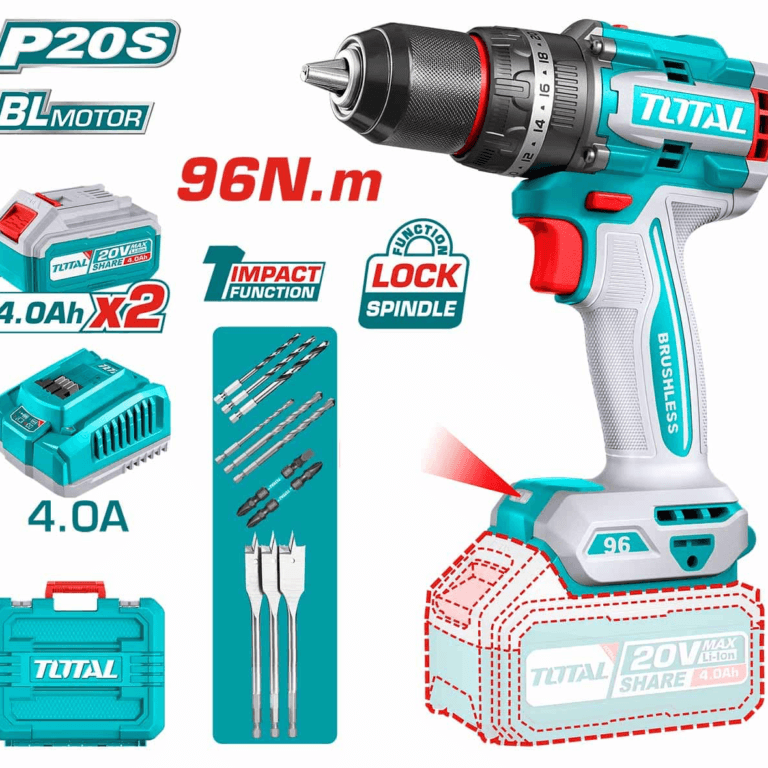 tidli20968 شنيور ٢٠ فولت ٩٦ نيوتن ٢ بطاريه ٤ امبير