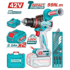 tidli429982 شنيور ٤٢ فولت ٩٩ نيوتن مع ٢ بطاريه