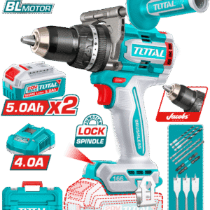 شنيور دقاق 20 فولت 166 نيوتن مع 2 بطارية 5 امبير TIDLI201668