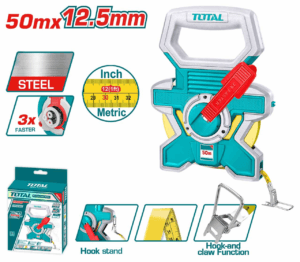 TMT08506 متر قياس صلب 50متر×12.5مم TMT08506 Steel Measuring tape