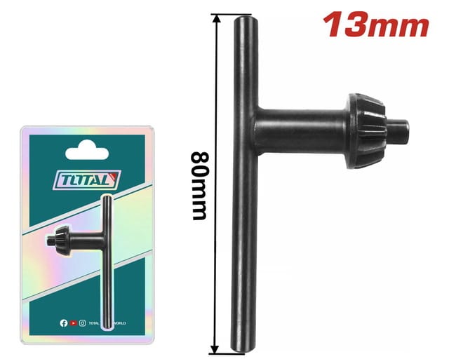 TOTAL CHUCK KEY 13mm (TAC470131) مفتاح ظرف شنيور