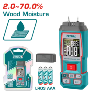 TETWM031 جهاز قياس رطوبه الخشب Wood Moisture Meter
