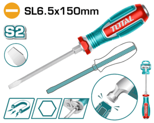 tgtsl6150 مفك عاده دق 6.5*150 توتال