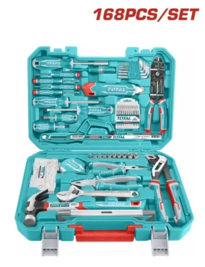 thkthp21686 total 168pcs tools شنطه عده يدويه 168 قطعه