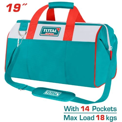 tht261925 Tool bag شنطه توتال 19 بوصه قماش