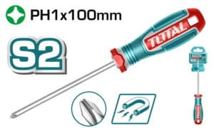 tsdph1100 مفك صليبه Phillips screwdriver PH1Χ100mm