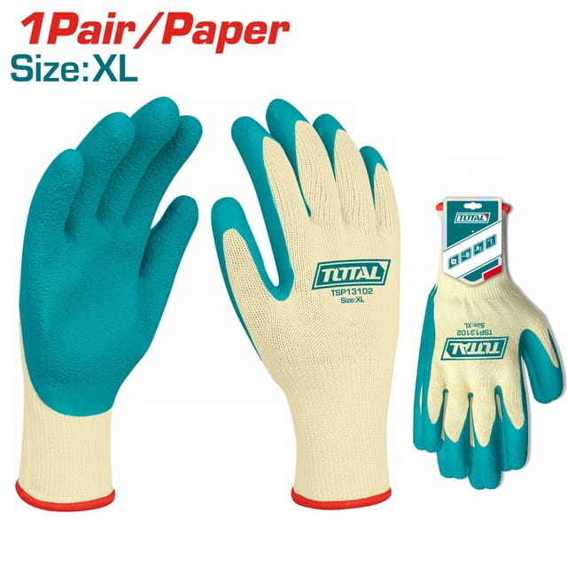 TSP13102 TOTAL Latex gloves جوانتي لاتيكس