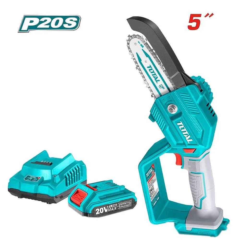 tgsli20581 منشار شجر 5 بوصه مع بطاريه وشاحن