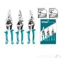 tht520106k طقم مقص صاج سوسته 10 بوصه توتال