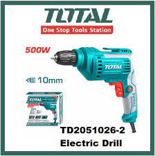 شنيور 10 مم 500 وات ظرف أوتوماتيك TOTAL موديل TD2051026-2