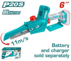 tgsli2068 منشار شجر 6 بوصه بدون بطاريه وشاحن